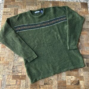 Men’s Structure Lambswool Crewneck Sweater Size Medium